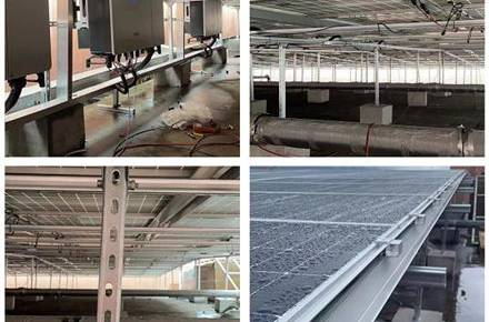 Комбинированная стально-алюминиевая конструкция BIPV завершена
