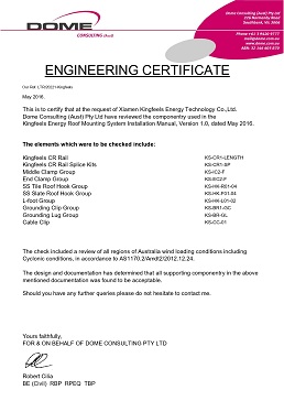 Сертификат ГУАНФУ BJX 2016 г.
